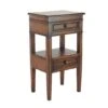 29" Pine Traditional Accent Table Brown 1 29" Pine Traditional Accent Table Brown -Michaels Decor Sale D400215S 1