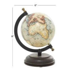 Rustic Globe With Iron Axis & Mango Wood Base -Michaels Decor Sale D400303S 5