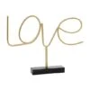 18" Gold Contemporary Love Decorative Sign -Michaels Decor Sale D401170S 1