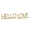 Gold Metal Home & Love Tabletop Sign Set -Michaels Decor Sale D401200S 1