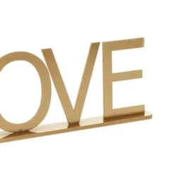 Gold Metal Home & Love Tabletop Sign Set -Michaels Decor Sale D401200S 4