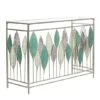 Silver Metal Contemporary Console Table 30" X 44" X 15" -Michaels Decor Sale D401814S 1