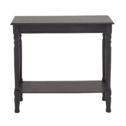 Black Traditional Wood Console Table, 32" X 32" 10 Black Traditional Wood Console Table, 32" X 32" -Michaels Decor Sale D401820S 1 1