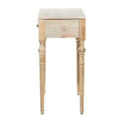 Brown Farmhouse Wood Console Table, 33" X 36" -Michaels Decor Sale D401839S 3