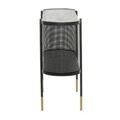 Black Contemporary Metal Console Table, 32" X 47" -Michaels Decor Sale D401843S 2