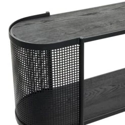 Black Contemporary Metal Console Table, 32" X 47" -Michaels Decor Sale D401843S 4