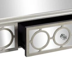 Set Of 2 Grey Wood Glam Console Table, 31" X 31" -Michaels Decor Sale D401865S 10