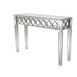 Silver Glam Wood Console Table, 32" X 47" -Michaels Decor Sale D401868S 4