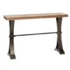 Brown Industrial Wood Console Table, 31" X 51" -Michaels Decor Sale D401877S 1