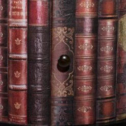 Maroon Wood Traditional Cabinet, 29" X 18" X 18" -Michaels Decor Sale D404602S 6