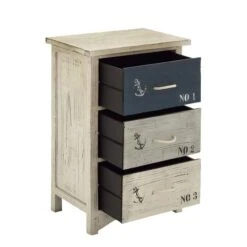 White Wood Coastal Chest, 30" X 19" X 12" -Michaels Decor Sale D404626S 2