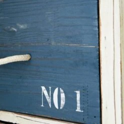 White Wood Coastal Chest, 30" X 19" X 12" -Michaels Decor Sale D404626S 4