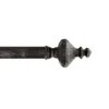 Hastings Home Black Extendable Curtain Rod With Finials -Michaels Decor Sale D404672S 1