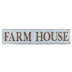 Brown & Silver Metal Farmhouse Sign Wall Décor -Michaels Decor Sale D404867S 1 1
