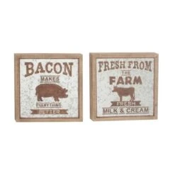 18" Farmhouse Wall Sign Set