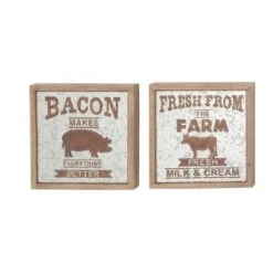 18" Farmhouse Wall Sign Set -Michaels Decor Sale D404881S 3