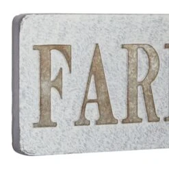 36" Beige Farmhouse Metal Wall Sign -Michaels Decor Sale D404883S 3