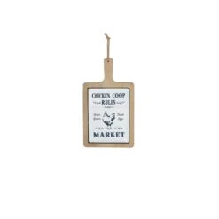 19" Brown Farmhouse Wall Sign