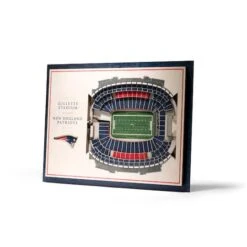 NFL 5-Layer StadiumView Wall Art New England Patriots 11 NFL 5-Layer StadiumView Wall Art New England Patriots -Michaels Decor Sale D407547S 1 1