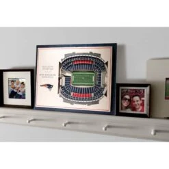 NFL 5-Layer StadiumView Wall Art New England Patriots 12 NFL 5-Layer StadiumView Wall Art New England Patriots -Michaels Decor Sale D407547S 2