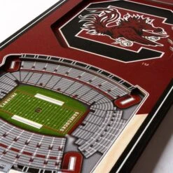 NCAA 6" X 19" StadiumView 3D Banner South Carolina Gamecocks -Michaels Decor Sale D407608S 3