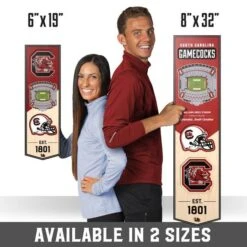 NCAA 6" X 19" StadiumView 3D Banner South Carolina Gamecocks -Michaels Decor Sale D407608S 7