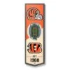 6" X 19" 3D StadiumView Banner Cincinnati Bengals 1 6" X 19" 3D StadiumView Banner Cincinnati Bengals -Michaels Decor Sale D407660S 1