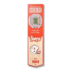 College 3D StadiumView Banner Nebraska Cornhuskers -Michaels Decor Sale D407727S 1 1