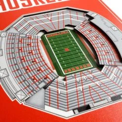 College 3D StadiumView Banner Nebraska Cornhuskers -Michaels Decor Sale D407727S 3
