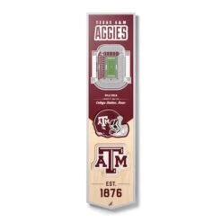 College 3D StadiumView Banner Texas Aggies -Michaels Decor Sale D407739S 1 1