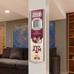 College 3D StadiumView Banner Texas Aggies -Michaels Decor Sale D407739S 2