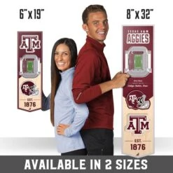 College 3D StadiumView Banner Texas Aggies -Michaels Decor Sale D407739S 7