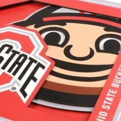 College 3D Logo Series Wall Art Ohio State Buckeyes -Michaels Decor Sale D407946S 4
