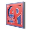 MLB 3D Logo Series Wall Art Philadelphia Phillies -Michaels Decor Sale D407984S 1