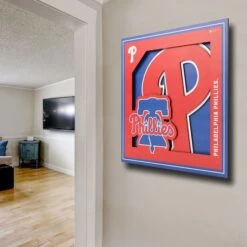 MLB 3D Logo Series Wall Art Philadelphia Phillies -Michaels Decor Sale D407984S 3
