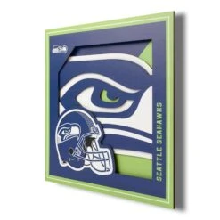 NFL 3D Logo Series Wall Art Seattle Seahawks -Michaels Decor Sale D408016S 1 1