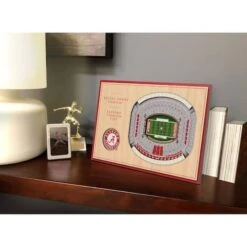 NCAA 3D StadiumViews Desktop Display Alabama Crimson Tide -Michaels Decor Sale D443634S 2