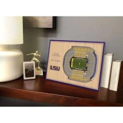 NCAA 3D StadiumViews Desktop Display LSU Tigers -Michaels Decor Sale D443648S 2