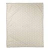 Beige & White Swiss Cross Pattern Fleece Blanket 1 Beige & White Swiss Cross Pattern Fleece Blanket -Michaels Decor Sale D445456S 1