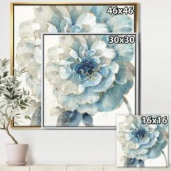 Designart - Indigold Gold Country FLower - Cottage Country Framed Canvas -Michaels Decor Sale D447746S 3