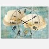 Designart Bouquet Poppies On Paisley II 3 Farmhouse Panel Wall Clock 1 Designart Bouquet Poppies On Paisley II 3 Farmhouse Panel Wall Clock -Michaels Decor Sale D452089S 1