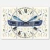 Designart Just A Lakeaholic Lake House 3 Panel Wall Clock -Michaels Decor Sale D452411S 1