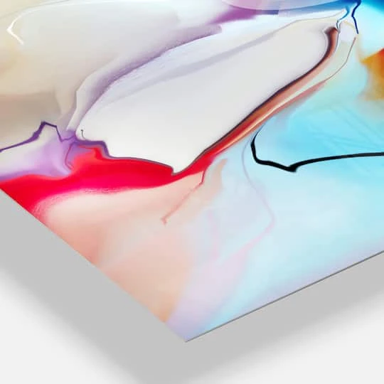 Designart 'Creative Flower In Multiple Colors Farmhouse Rectangular Wall Clock 6 Designart 'Creative Flower In Multiple Colors Farmhouse Rectangular Wall Clock - Image 4