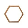12" Wooden Hexagon Floating Honeycomb Shelf (Set Of 5) -Michaels Decor Sale D478730S 1