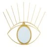 17" Gold Metal Glam Eye Wall Decor Accent Mirror -Michaels Decor Sale D478763S 1