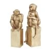 Set Of 2 Gold Resin Glam Sculpture, 18" X 7" X 6" -Michaels Decor Sale D488638S 1