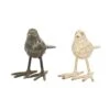 Set Of 2 Gold Metal Farmhouse Bird Sculpture, 5" X 6" -Michaels Decor Sale D488729S 1