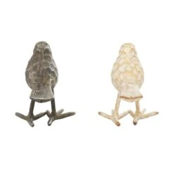 Set Of 2 Gold Metal Farmhouse Bird Sculpture, 5" X 6" -Michaels Decor Sale D488729S 6