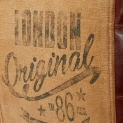 Brown Canvas And Leather Rustic Pouf, 17" X 20" X 20" 16 Brown Canvas And Leather Rustic Pouf, 17" X 20" X 20" -Michaels Decor Sale D489307S 5