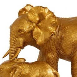 10" Gold Eclectic Elephant Sculpture -Michaels Decor Sale D492326S 5